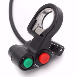 eBike Offroad 7/8" Switch Horn Turn Signals On/Off Light